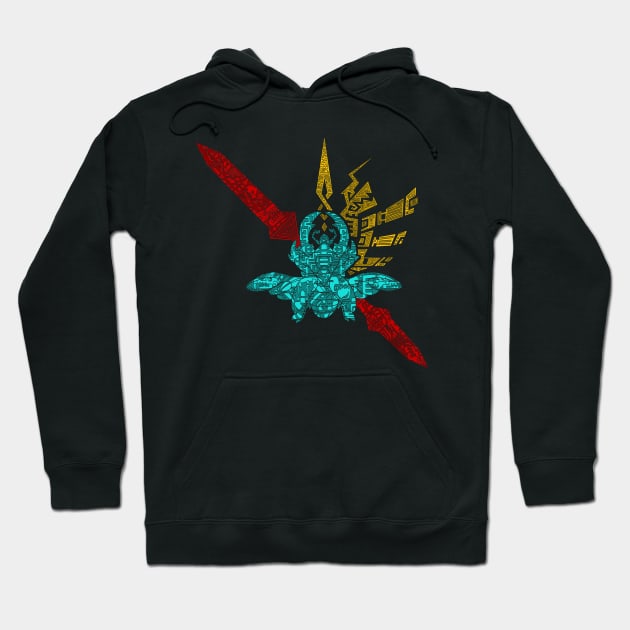 Monster Hunter Glaive Hoodie by paintchips